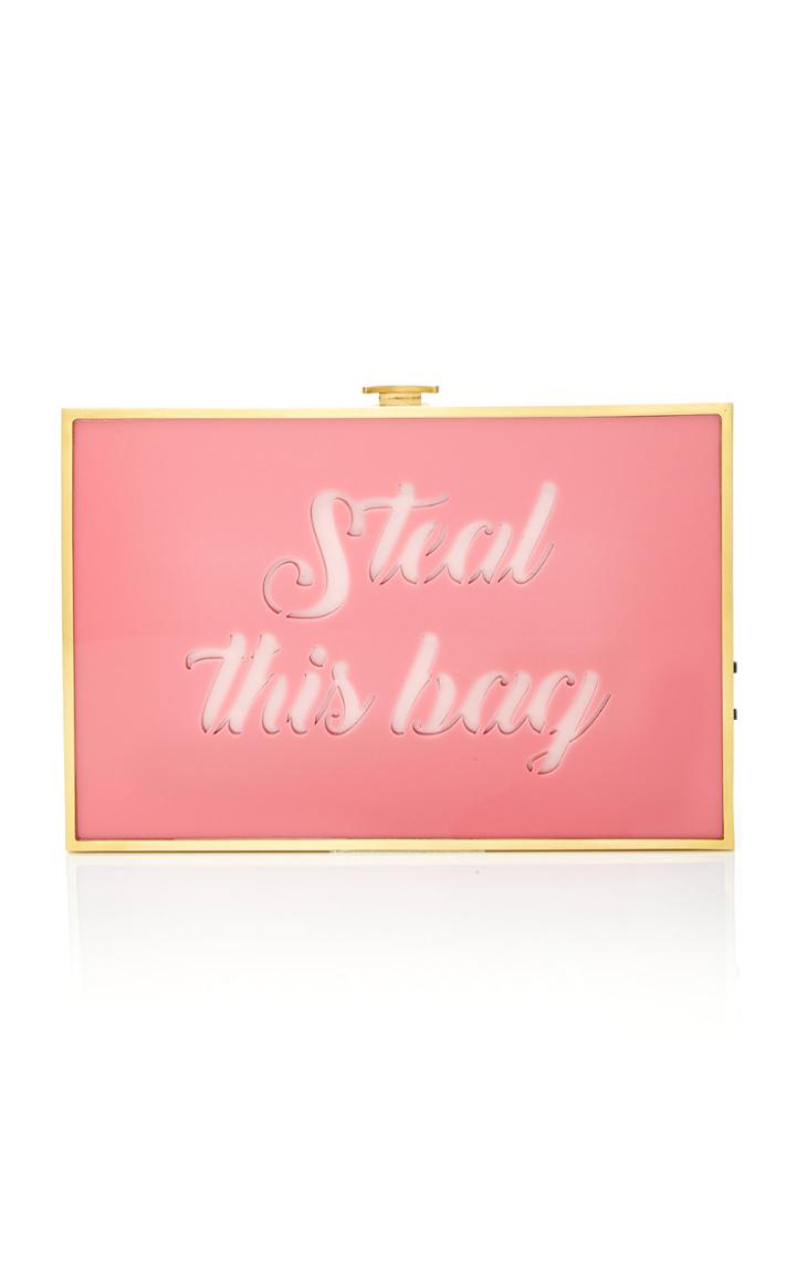 Reine Light Up Steal This Bag Box Clutch