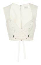 Zimmermann Corset Silk-crepe Vest