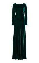 Moda Operandi Alberta Ferretti Velvet Gown