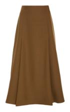 Partow Everly Crepe Midi Skirt