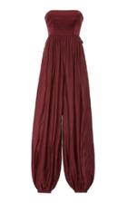 Kalita Solstice Strapless Silk And Cotton Jumpsuit