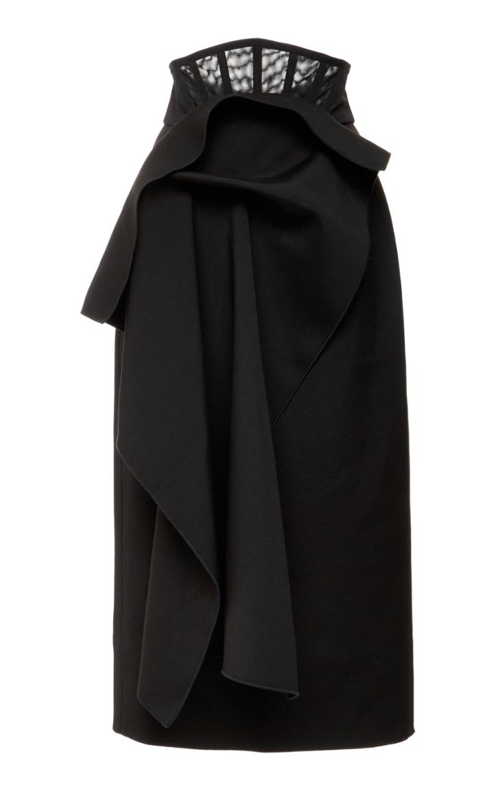 Acler Beasley Corset Draped Skirt