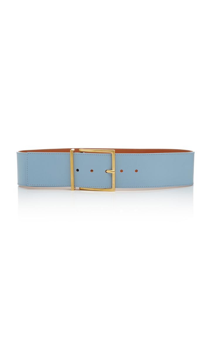 Maison Boinet Textured-leather Waist Belt