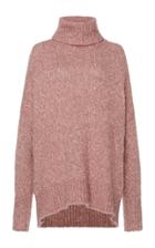 Isabel Marant Toile Shadow Marled Cable-knit Turtleneck Sweater
