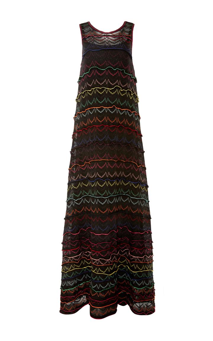 Missoni Muticolor Woven Lam Gown
