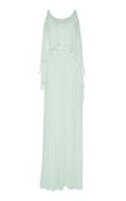 Georges Hobeika Beaded Cape Gown