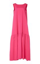 Co Sleeveless Stretch-cotton Maxi Dress