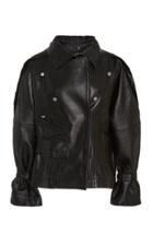 3.1 Phillip Lim Detachable Leather Collar Jacket