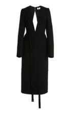 Victoria Beckham Double-faced Wool Crepe Midi Dress