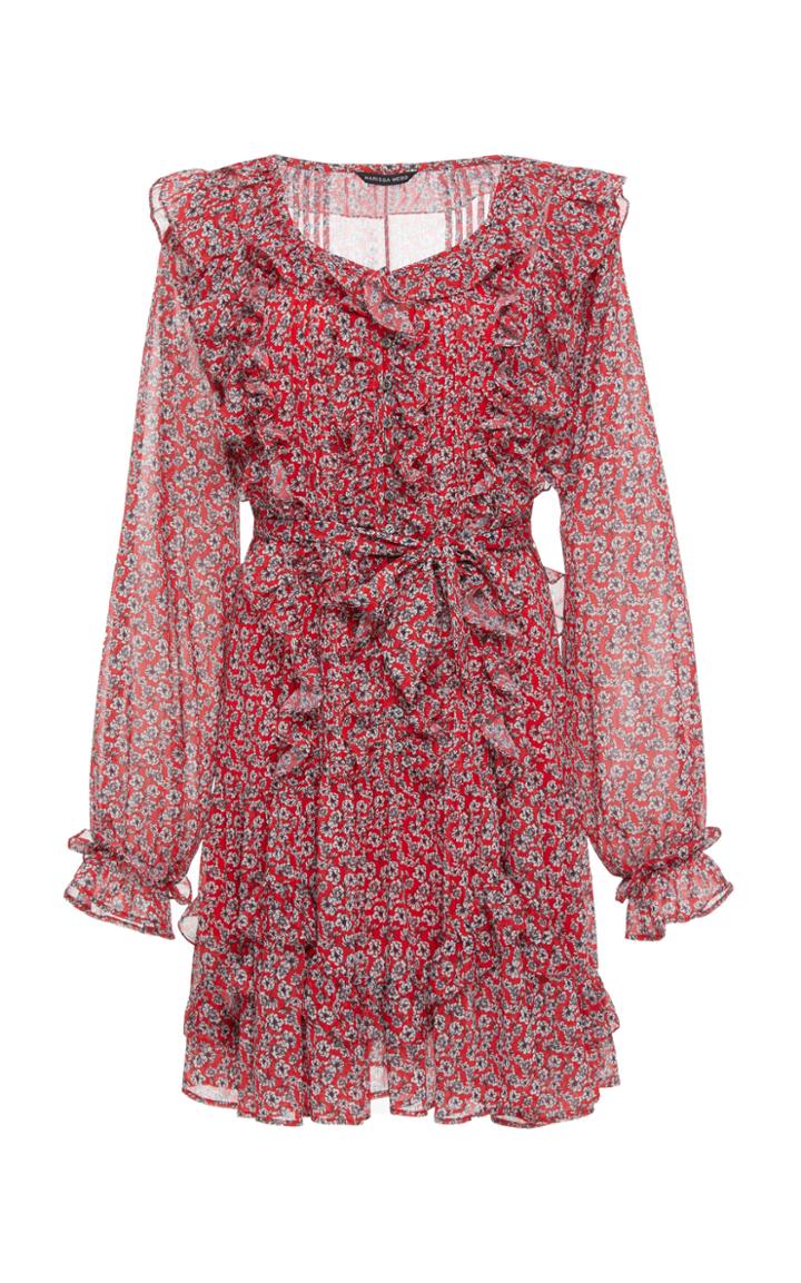 Marissa Webb Everett Print Mini Dress