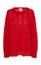 Tre By Natalie Ratabesi The Mohair Cable-knit Sweater
