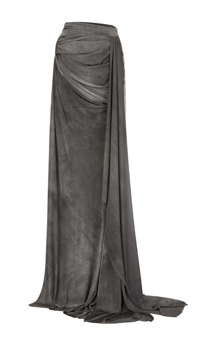 Maticevski Catalyst Draped Jersey Skirt
