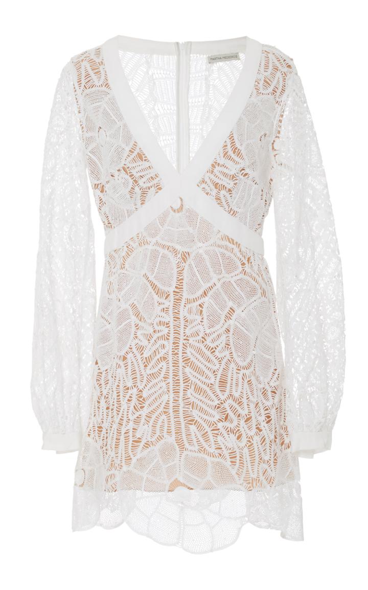 Martha Medeiros The Audrey Renaissance Lace Dress
