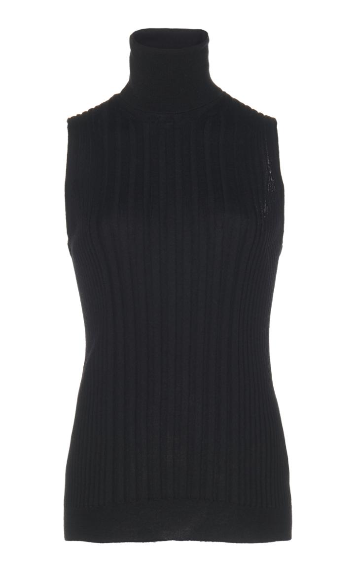 Maison Margiela Sleeveless Rib Knit Top