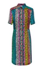 Escada Dialla Floral Silk Shirtdress