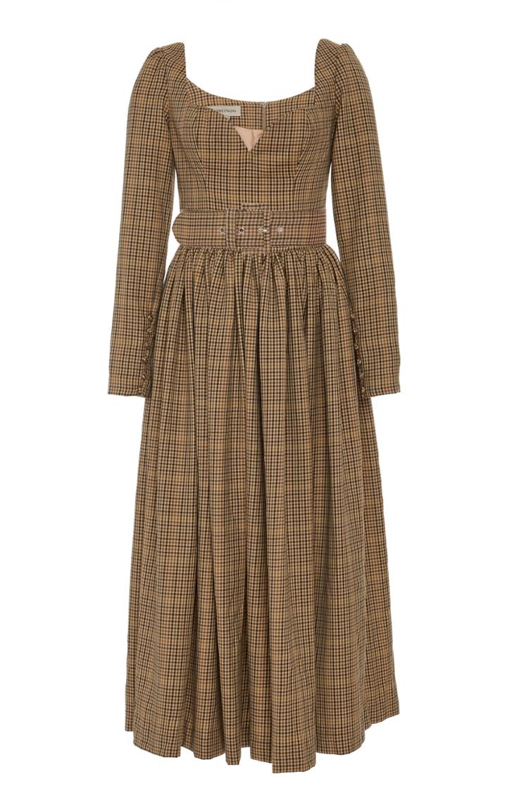 Andres Otalora Montiel Wool Midi Dress