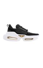 Moda Operandi Balmain Bold Leather Sneakers Size: 35