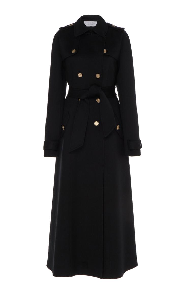 Gabriela Hearst Casatt Double-breasted Cashmere Trench Coat