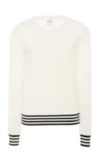 Moda Operandi Madeleine Thompson Rome Striped-trim Sweater Size: M