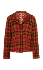 Anna Sui Multicolored Tweed Jacket