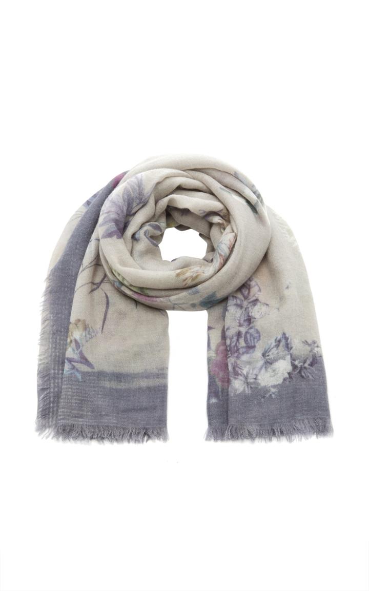 Ama Pure Peonie Indaco Scarf