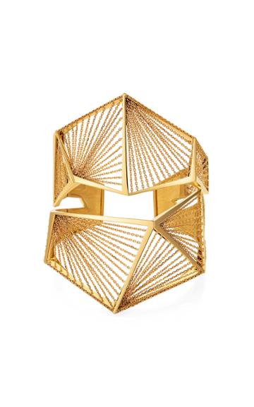 Mike Joseph Yellow Gold Lavish Chain Bracelet