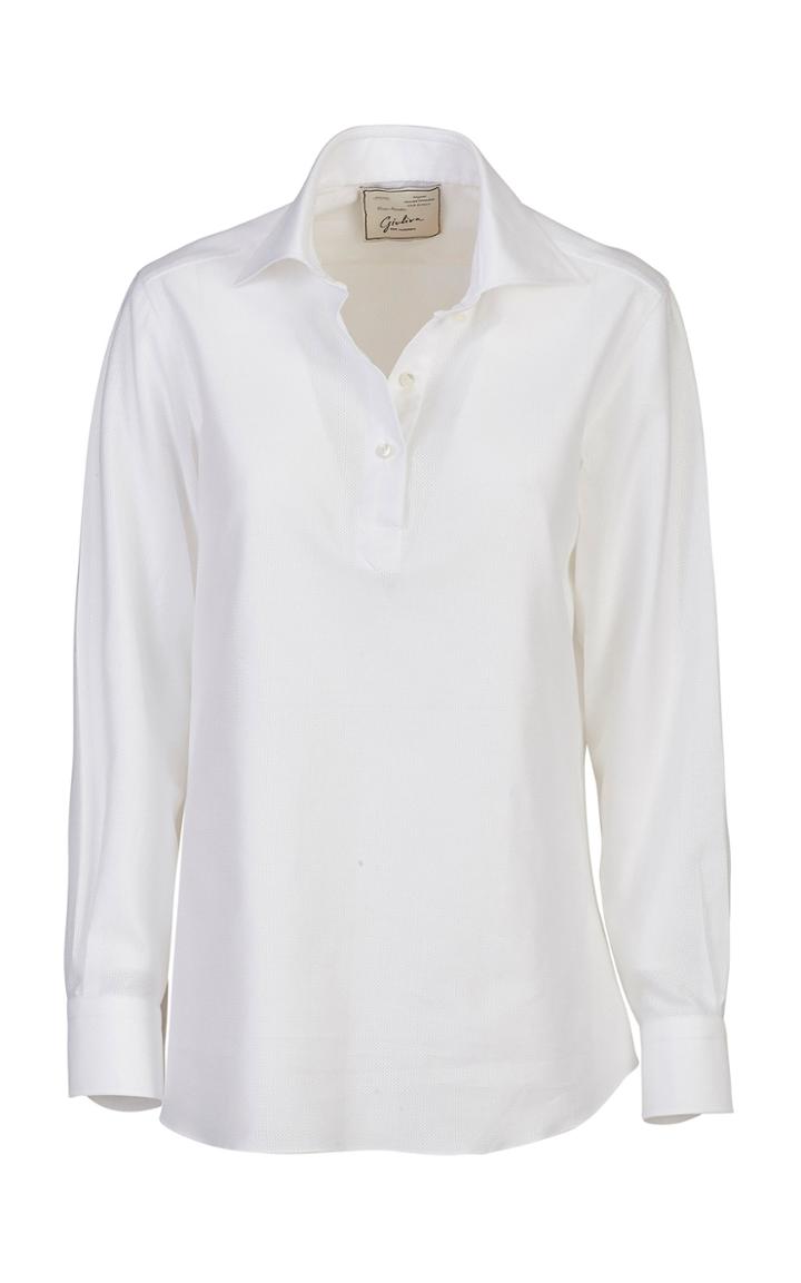 Giuliva Heritage Collection Long Sleeve Polo Top