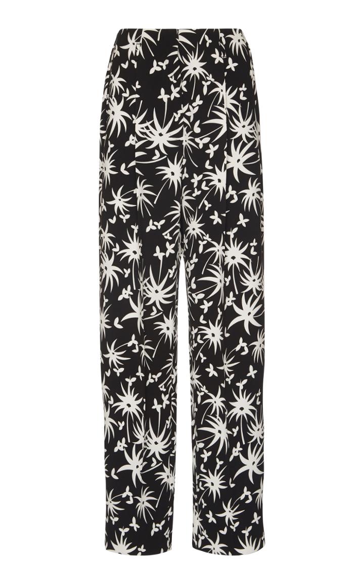 Lanvin Printed Straight Leg Pant