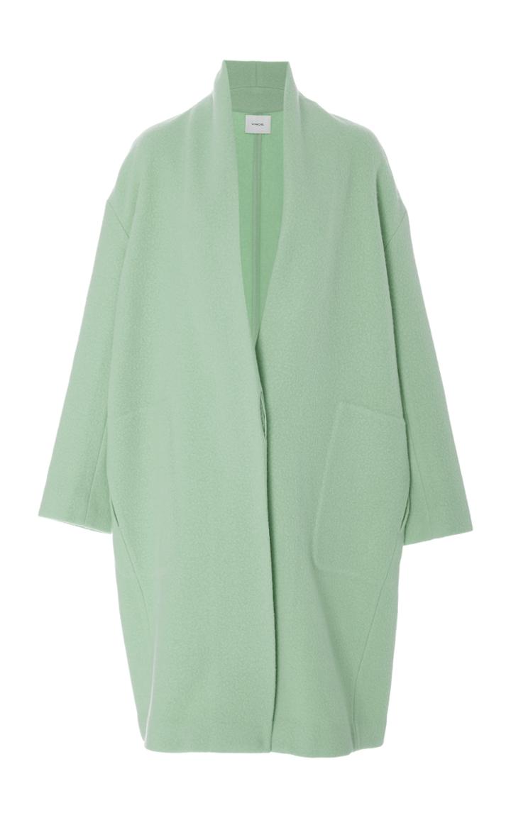 Vince Oversized Wool-blend Shawl Coat