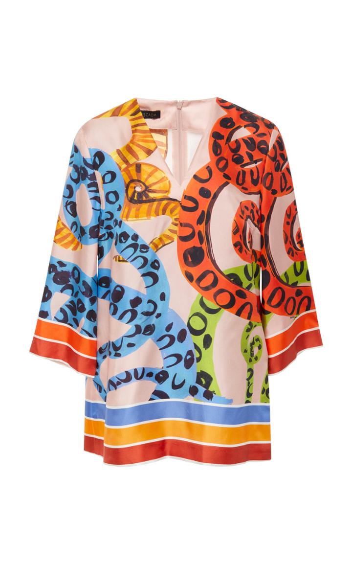 Escada Neesa Snake Blouse