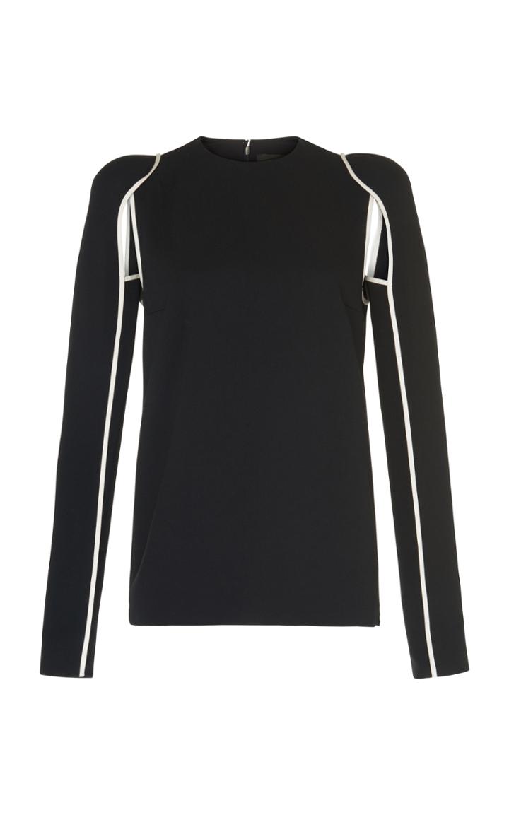 Haider Ackermann Long Sleeve Cut Out Top