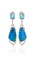 Wendy Yue Opal Drop Earrings