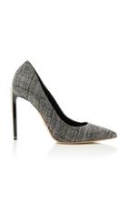 Ralph & Russo Empire Houndstooth Pump