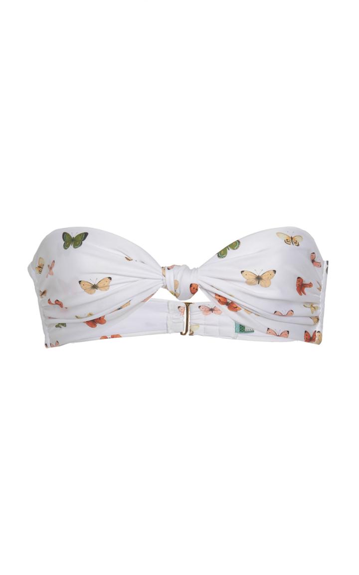 Moda Operandi Agua By Agua Bendita Lucille Mariposaro Bikini Top Size: Xs