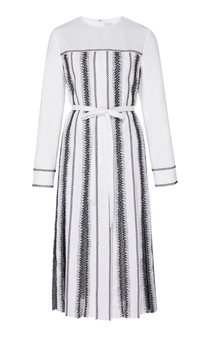 Huishan Zhang Esta Dress Long Sleeve