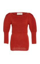 Mara Hoffman Helena Rib Knit Wool-blend Top