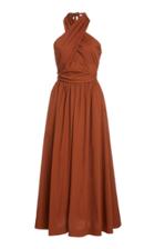 Staud Moana Cotton Poplin Dress