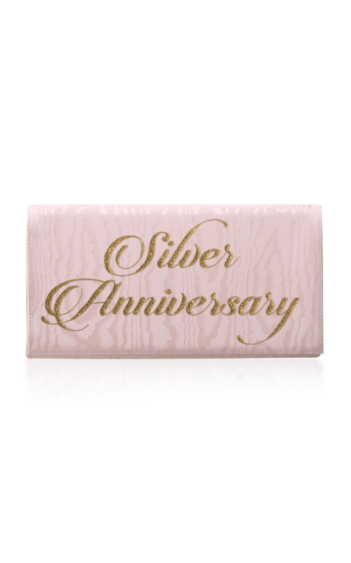 Preciously Paris Anniversary Moire Clutch