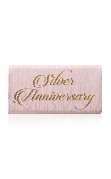 Preciously Paris Anniversary Moire Clutch