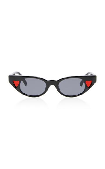Adam Selman X Le Specs The Heartbreaker Cat-eye Sunglasses