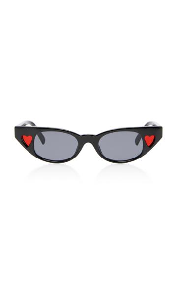 Adam Selman X Le Specs The Heartbreaker Cat-eye Sunglasses