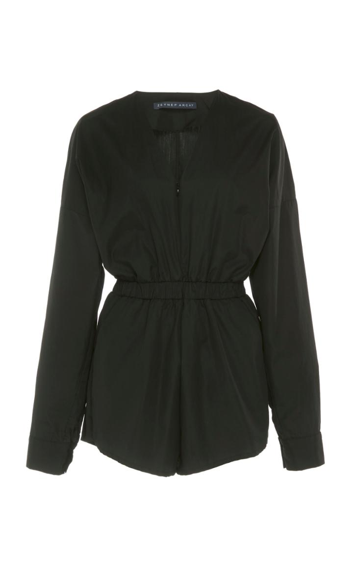 Zeynep Aray Mini Cotton Jumpsuit