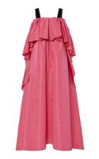Adam Lippes Moir Pleated Gown