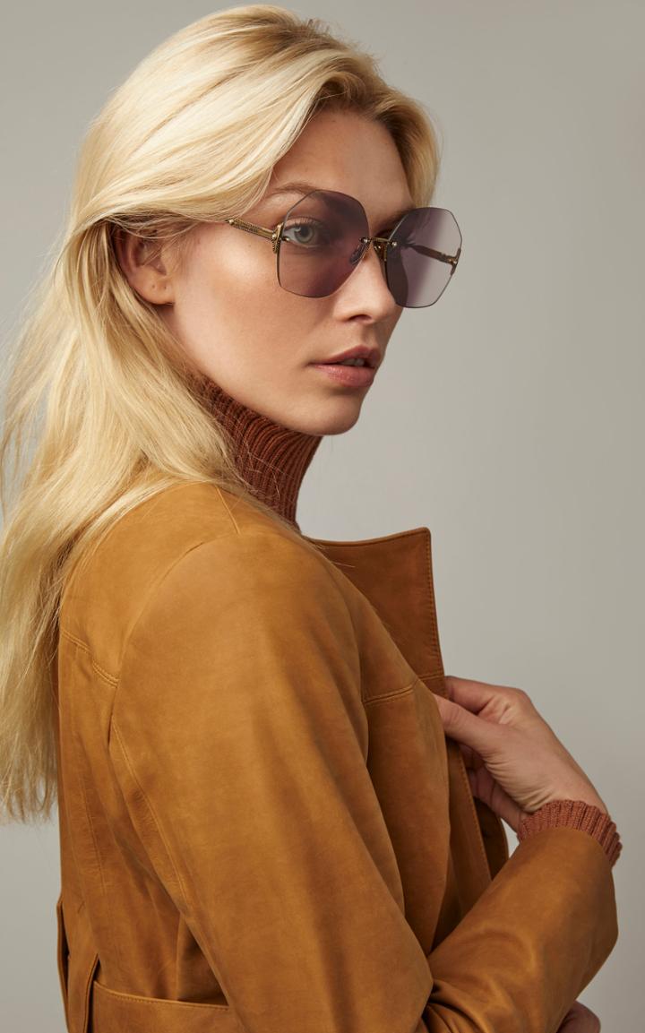 Alexander Mcqueen Sunglasses Jewel-embellished Oversized Sunglasses