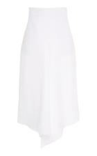 Tibi Asymmetrical Cotton Skirt