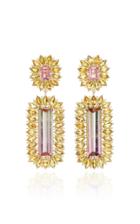 Jamie Wolf M'o Exclusive One-of-a-kind Floral Edge Drop Earring