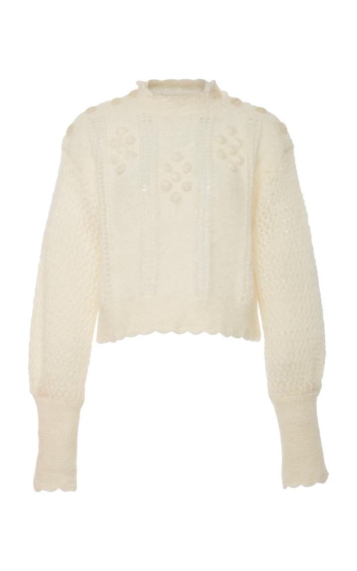 Loveshackfancy Persephone Mohair Blend Sweater