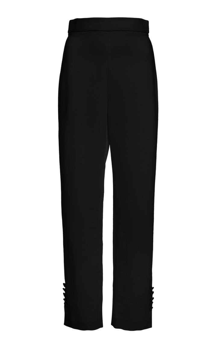 Cushnie Cady Cropped Straight-leg Trousers