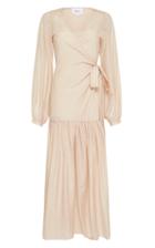 Moda Operandi Bird & Knoll Luca Cotton-silk Dress