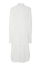 Lee Mathews Hudson Cotton Long Sleeve Shirtdress